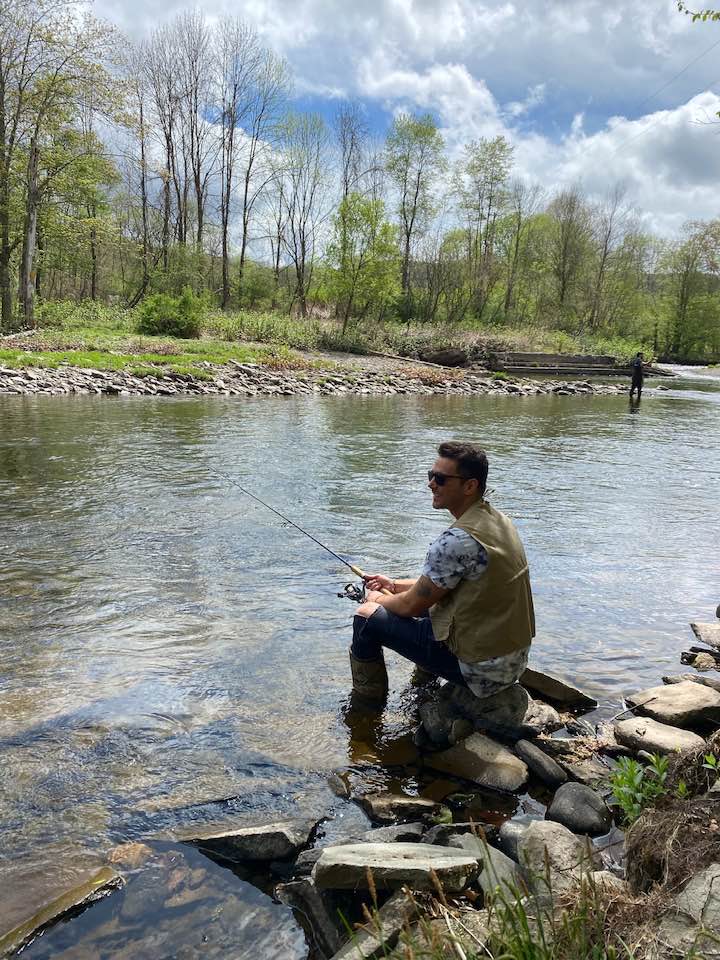 J&S Creekside Cabins fly fishing Willowemoc Creek
