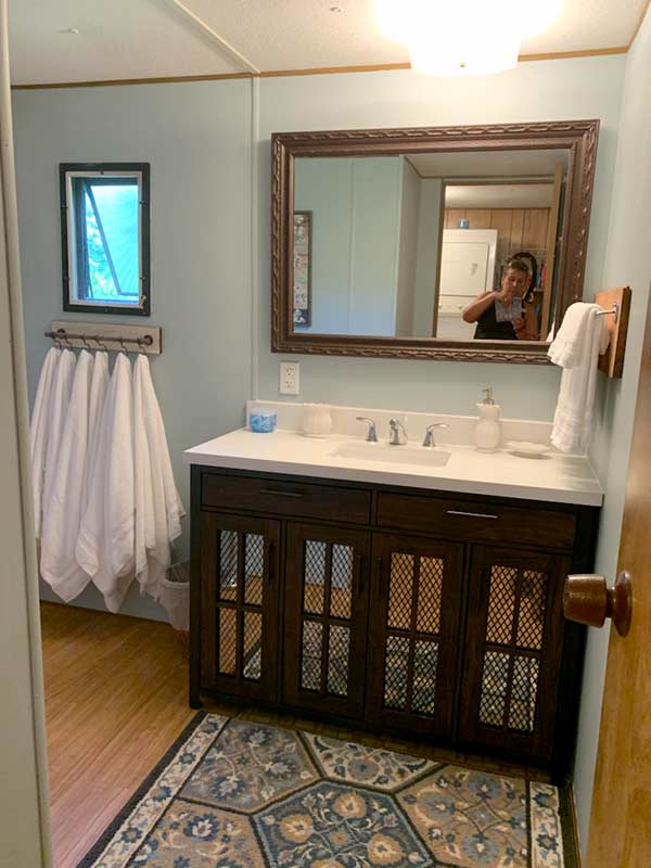 Cabin rentals by J&S Creekside Cabins along the Willowemoc in Livingston Manor
